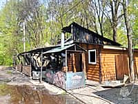 В Ельниковской роще ночью сгорело кафе.